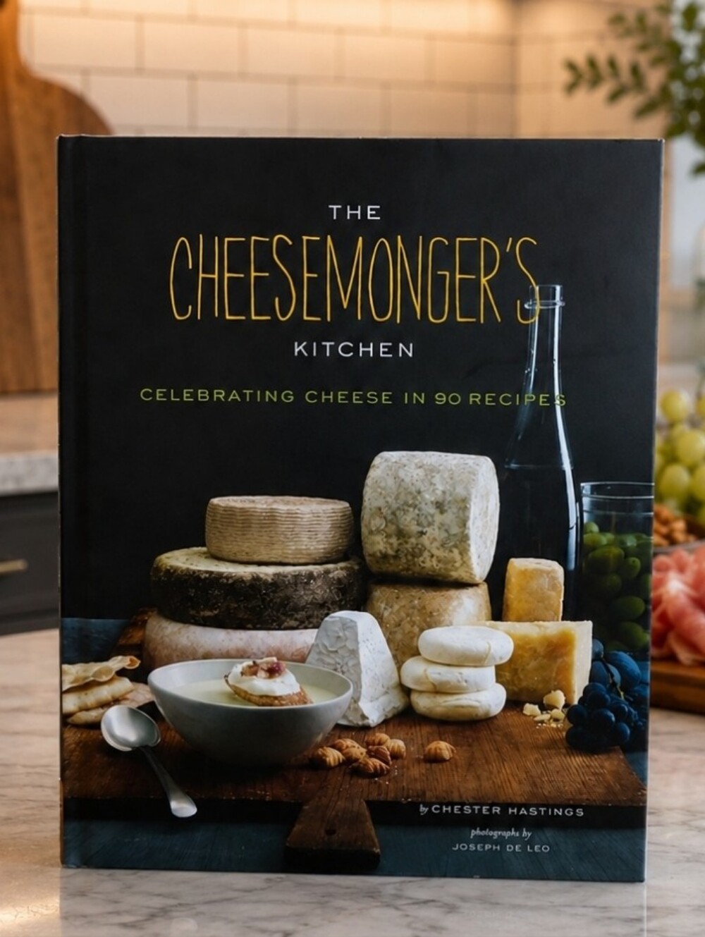 The Cheesemonger's By Chester Hastings Cheese Recipes 1st Ed Book Cookbook Flaw*